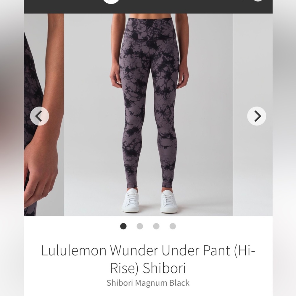 Lululemon Wunder under, sz 10